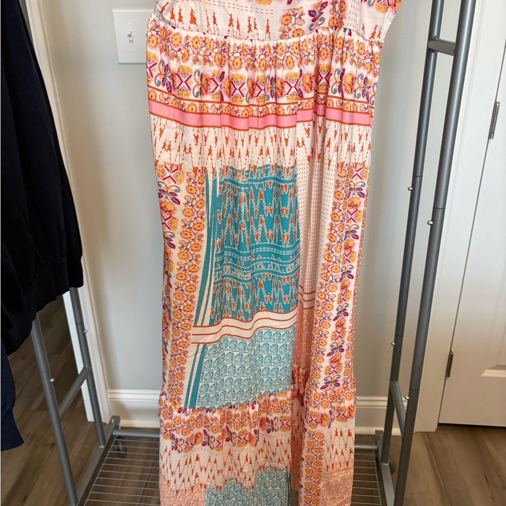 Bohemian Multicolor Maxi Skirt